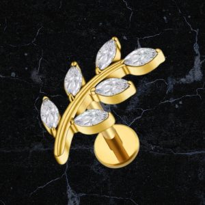 PiercingTitânio Ramo 5 Pétalas