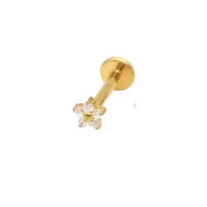 Piercing Titânio Mini flor