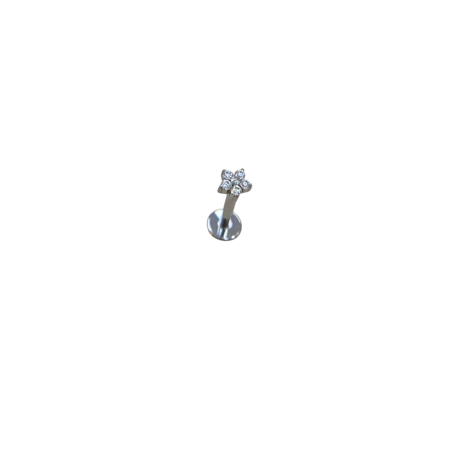 Piercing Titânio Flor 5 Pétalas