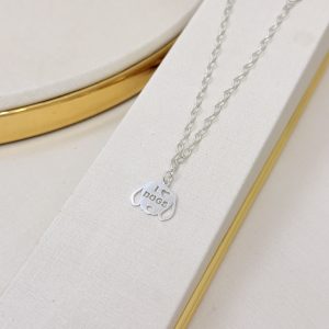 1. Pulseira Prata 925 com Cabeca dog