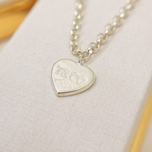 Pulseira Prata 925 Elo Português com Coração
