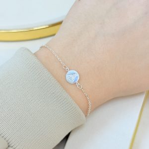 Pulseira Prata 925 Nossa Senhora