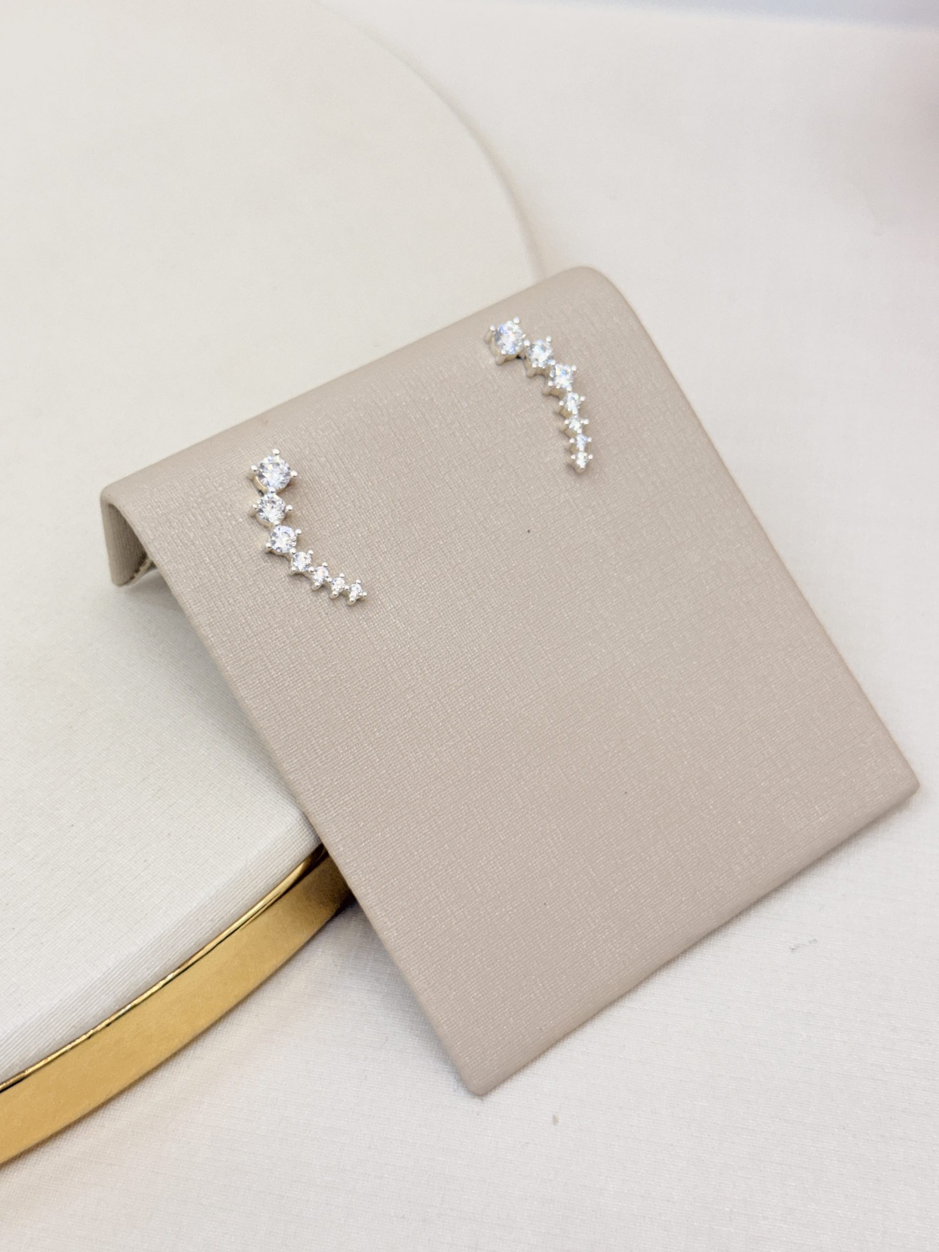 Brinco Ear Cuff Riviera – Prata 925